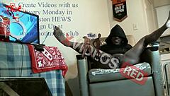 Black Mama Rides And Drills That Cock Deep In Her Chubby Ebony Pussy.