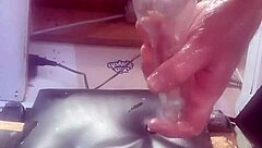 Bottle shoved deep in my ass - who wants to watch?