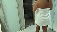 Couldn't Resist and Ended Up Doing This in the Gym Sauna with a Big Ass Fetish Twist