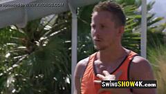 So, you're into wild group fun? How about this messy swinger orgy mixing love and naughty sex