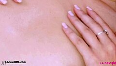 tall brunette model displaying her elegant figure in a casting session