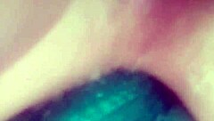 Bottle shoved deep in my ass - who wants to watch?