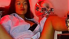 I play with my tight pussy, watch me penetrate deep with dildo and cum hard - bluee official.. so sexy