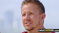 So, you're into wild group fun? How about this messy swinger orgy mixing love and naughty sex