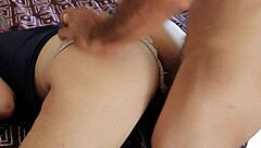 French amateur in satin lingerie gets pussy fucked deepthroat with balls licking ass to mouth spanking and dirty talk in pov