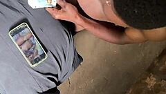 Curvy slut takes big black cock creampie outdoors in public with huge toy action.