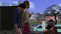 What Happens When Step Brother and Step Sister Dive Into a Wild Orgy?