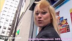 Oh man, I saw this sexy blonde flasher Axa Jays out in public, exhibiting everything... wait, exhbiting? Yeah, super hot!