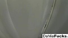 Can you believe how sexy dahlia gets in the shower, rubbing her wet pussy until she cums hard!