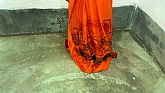 Indian hot bhabhi ENJOYS passionate sex with tailor master, licking hairy pussy and asshole