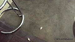 Sweet Girlfriend Bent Over for Anal Assfucking with Big Cock in Doggystyle from Friend in Hardcore Pov Banging