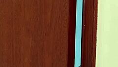 Hey, the maid got so turned on smelling the foot odor from her boss's daughter 👣