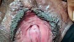 Brenda Floripa is showing off with clothes ripped in solo masturbation.