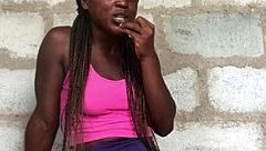 Can you imagine this crazybitch dildo fucking her pussy and asshole in wild privacy with dirty talk and toys?