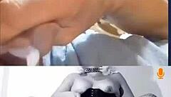 Hey check this cum tribute to that hot milf with shaved pussy and stockings