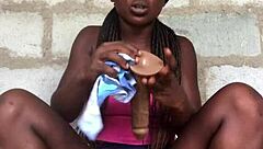 Can you imagine this crazybitch dildo fucking her pussy and asshole in wild privacy with dirty talk and toys?