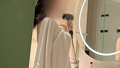 Offshot Video with Cute Asian College Student in Ponytail and Fetish Feet Play!