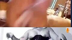 Hey check this cum tribute to that hot milf with shaved pussy and stockings