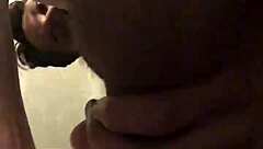 Bottom view of his thick cock pumping my tight pussy full of hot cum.