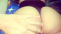 Hey, remember when I massaged my ex-girlfriend's athletic ass in the bathroom before we got wild in the bedroom as a couple?