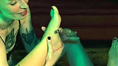 Do you love feet with that sweet honey taste in our hot bisexual session?