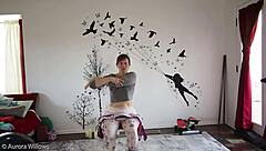 i uh tried this yoga lesson 339 with my wife but messed up the poses a bit in our european style session