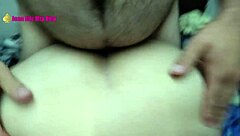 i'm gettin' fucked doggystyle by this hairy macho guy, feelin' his big ass cheatin' on my cuckold hubby