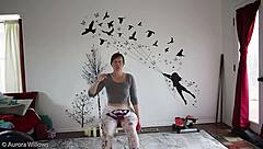 i uh tried this yoga lesson 339 with my wife but messed up the poses a bit in our european style session