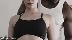 XEmpire Valentina Nappi Rides Trainers Hard BBC at the Gym After Stripping Down