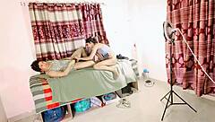 Desi Skinny Teen Gets Fucked Hard by Ex Boyfriend in Crazy Romantic Homemade Action 😈💦