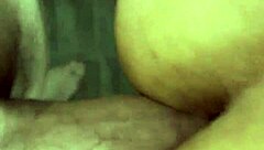 thrusting into gaping bbw in the kitchen led to anal pawg cumshot with cum in pussy finish