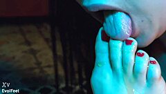 Do you love feet with that sweet honey taste in our hot bisexual session?