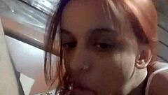 hey, check out this gentle blowjob where she's sucking that cock with real care!