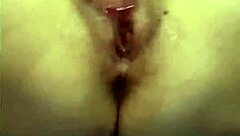 Squirting Babe Engages In Fetish Play While At Work