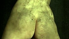 Hey, check this chained up cutie in cosplay getting dirty with solo masturbation and her shaved pussy 😈