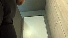 this chubby teen with big tits and ass got fingered and fucked hard in the gym until she squirted outdoors