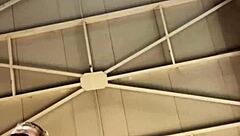 this chubby teen with big tits and ass got fingered and fucked hard in the gym until she squirted outdoors