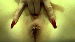 Squirting Babe Engages In Fetish Play While At Work