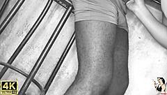 uh chayenhy met her virtual friend pele vip at construction for big tits blowjob and interracial action in the trailer