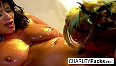 Why Do Madison Scott And Charley Chase Get So Wild In Lesbian Pussy Licking?