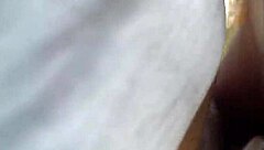 skinny african girl contrasts her small waist with my big cock stretching her tight pussy outdoor