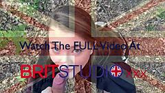 I just gave this hot teen 18+ a quick outdoor blowjob in pov style with cumshot finish.