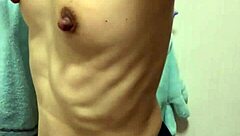 after my bath before sex i brushed my teeth. my nipples were soft so i licked them to make them erect beautiful wife beautiful breasts japanese