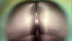 miya triez plays the slut wife in this cuckold humiliation vid, chatting dirty while getting fucked hard.