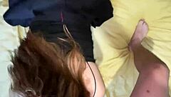 College Girl Bent Over