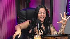 Taluane Boom Enjoys Licking Hot Brunette In Lingerie