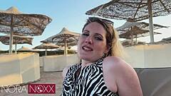 Nora's Humiliation From The Beach - You're A Dirty Nothing And Always Will Be, Small Cock Loser! 😈