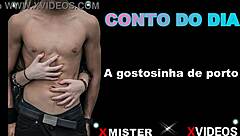 A gostosinha de porto teases with amateur moves