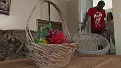 oh man, i can't believe natasha nice is at the gloryhole sucking and fucking that big black cock, she whispered in the bathroom, riding it cowgirl and missionary with her big natural tits bouncing until the facial cumshot sideways.