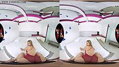 Beautiful babe with big breasts in 5k vr on vrlatina com 😍